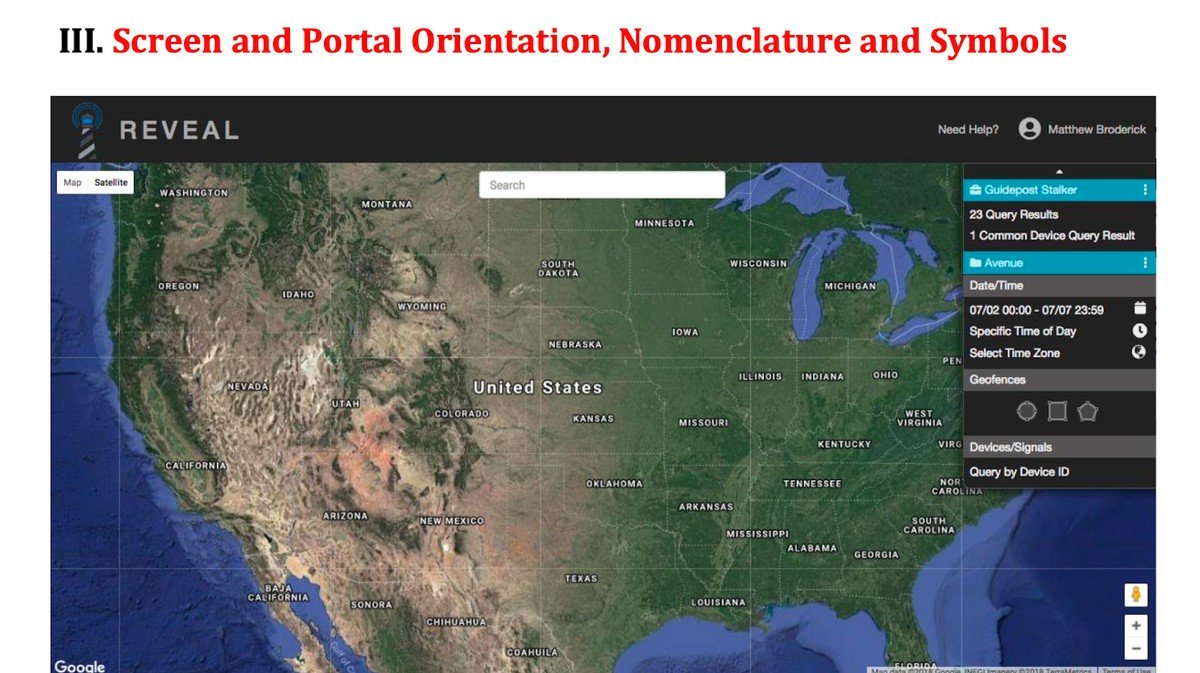 Here is the manual for the mass surveillance tool cops use to track