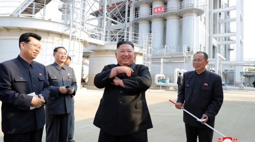 Kim Jong Un Has Suddenly Reappeared — at a Fertilizer Factory