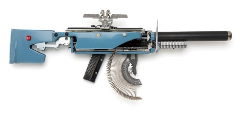 This Artist Recycles Typewriters into Guns