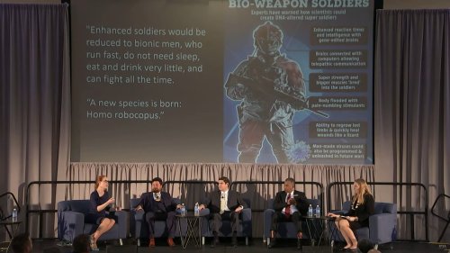 Pentagon Scientists Discuss Cybernetic 'Super Soldiers' That Feel Nothing While Killing In Dystopian Presentation