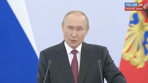 Putin Accuses West of ‘Satanism’ and Announces Annexations in Terrifying Speech