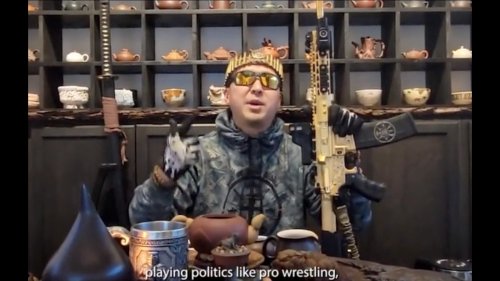 The Leader of the Gun Church That Worships With AR-15s Is Now a MAGA Rapper