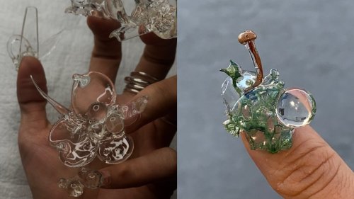 Diese Künstlerin kreiert surreale Glasnägel für Hunter Schafer und Grimes