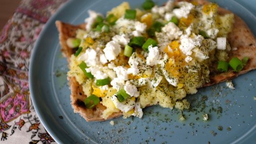 Yeralma Yumurta (Smooshed Potato and Egg) Recipe