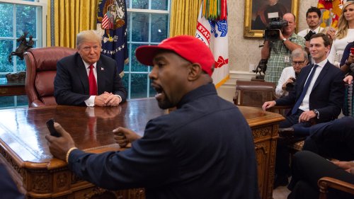 Trump Had Dinner With Kanye and a White Nationalist. It Went Poorly.
