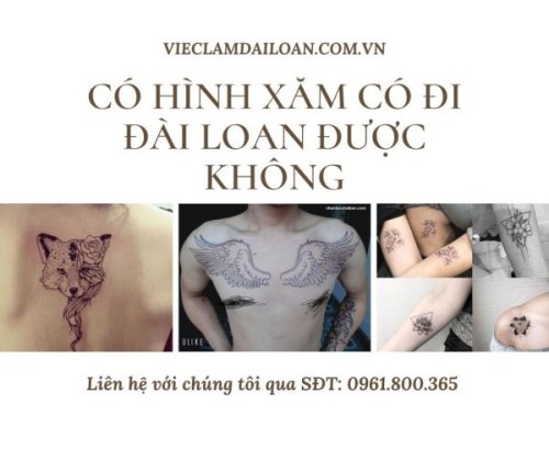Có hình xăm có đi XKLD Đài Loan được không?