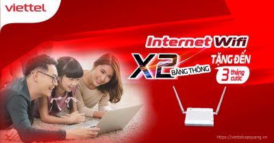 Lắp Mạng Viettel 2023: Miễn Phí Lắp Đặt Internet + Modem WiFi