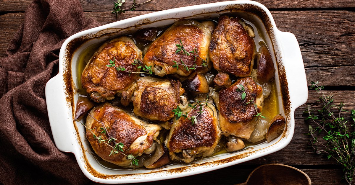 A French-Inspired Braised Chicken for Every Fall Table