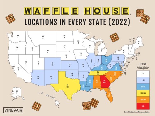 Maps of Your Favorite Food Chains