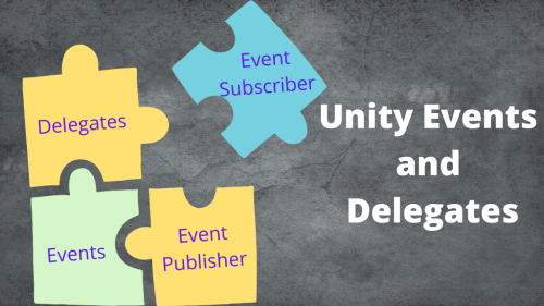 Unity Events and Delegates Guide for beginners