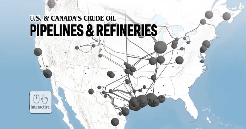 Interactive Map: Crude Oil Pipelines and Refineries of the U.S. and Canada