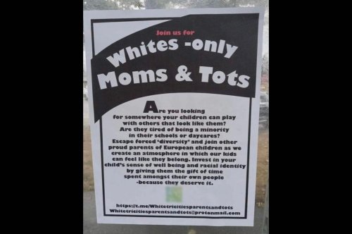 'Whites only' sign raises concerns in Port Coquitlam, Coquitlam