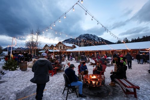 PHOTOS: Crowds flock to Banff Christmas Market