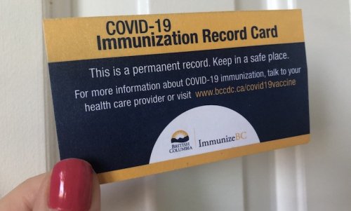 Did you lose your B.C. COVID-19 immunization card? Here is what to do
