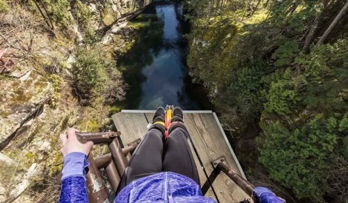 Nanaimo bungee jumper injured after falling out of harness