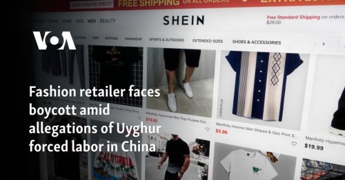 Fashion retailer faces boycott amid allegations of Uyghur forced labor in China