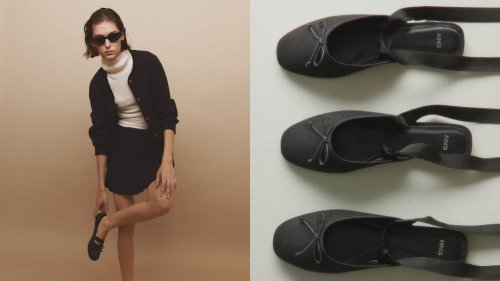 The Season’s Trendiest Shoe? The Eternally Classic Black Flat