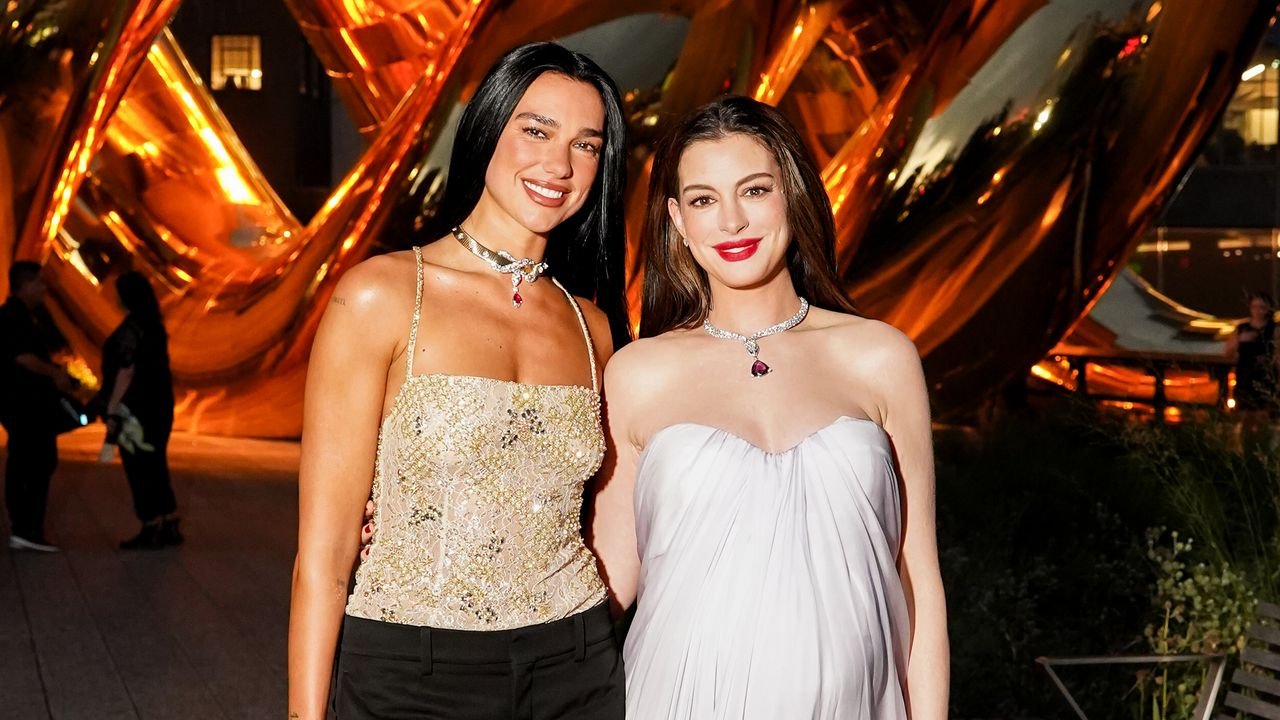 Dua Lipa, Anne Hathaway And Lisa Took To New York’s High Line For Bulgari’s Bold New Art Installation