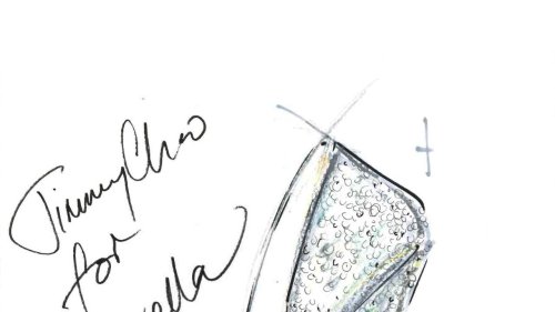 FIRST LOOK: Cinderella's New Designer Slippers