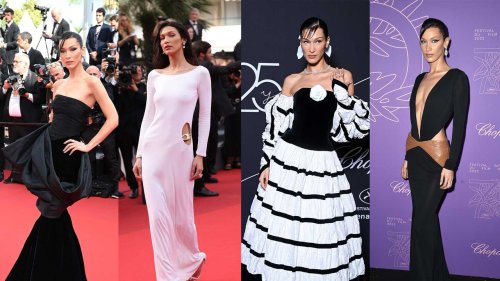 Why Bella Hadid’s Vintage Cannes Looks Are More Significant Than You Might Think