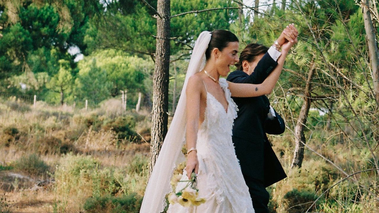 This Bride’s Exuberant Wedding Wardrobe Included Jelly Shoes And Jonathan Anderson’s Dior