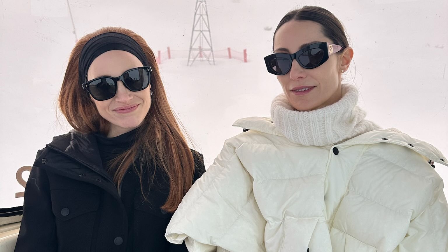 “Peak Happiness Achieved”: Jessica Chastain Shares Her Courchevel Diary With Vogue