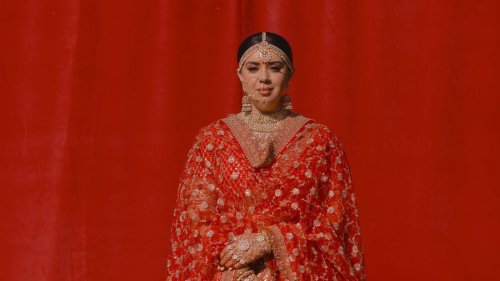 This Bride Commissioned Her Wedding Lehenga From India’s Most Celebrated Designer