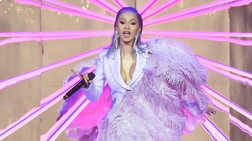 Cardi B Takes Peacocking to New Extremes