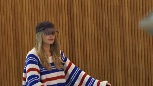 Margot Robbie—and Her Baby—Travel in Style