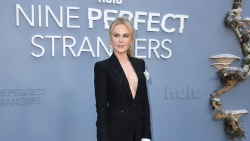 Nicole Kidman Wears a Suit So Sharp It Could Poke an Eye Out