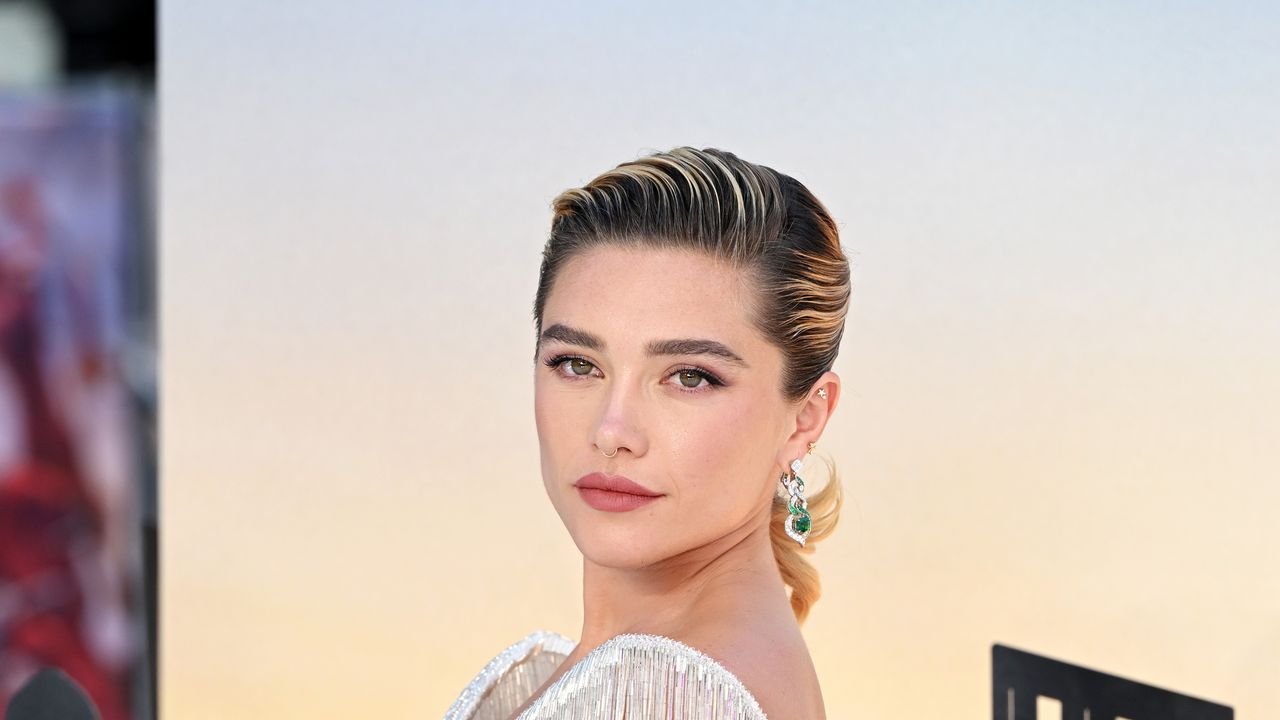Florence Pugh and Zendaya Couture Co-Ord at the Spider-Man London Premiere