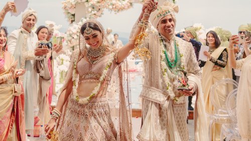 The Bride Wore 13 Custom Looks at This Four-Day Wedding Extravaganza on the Turkish Riviera