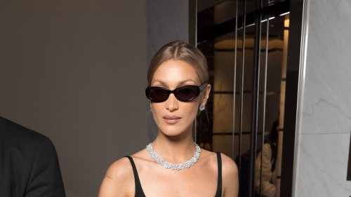 Bella Hadid Has an Audrey Hepburn Moment at Cannes