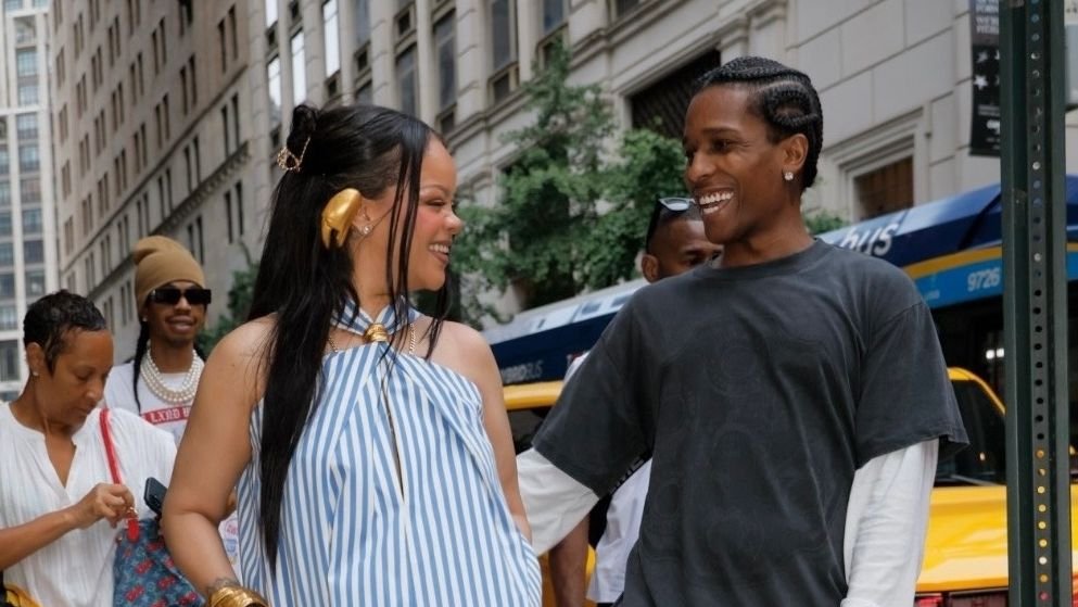 Rihanna and A$AP Rocky Take Drastically Different Approaches to Summer-in-the-City Style