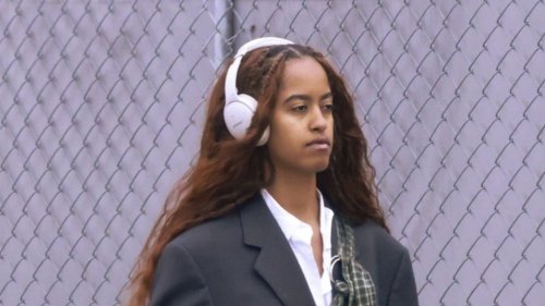 Malia Obama Takes the Oversized Look to the Extreme