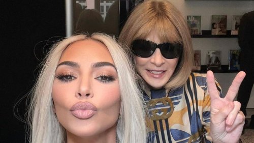 The Best Beauty Instagrams: Kim Kardashian (Feat. Anna Wintour), Barbie Ferreira, and More