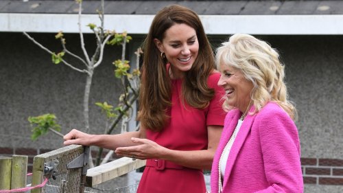 Kate Middleton and Dr. Jill Biden Bring Stylish Optimism ...