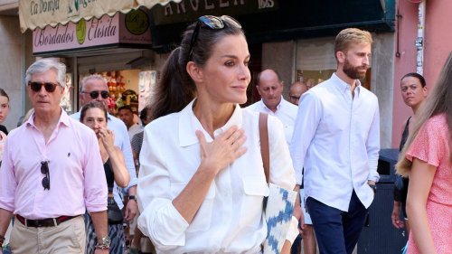 Queen Letizia of Spain Slips Into a New Royal Summer Shoe
