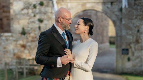 Garance Doré et Graham McTavish se sont mariés dans un sublime château écossais… et le marié était en kilt
