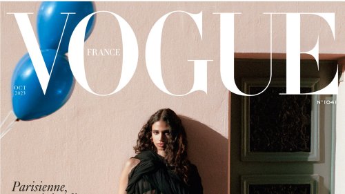 La mode d'automne à l'honneur du numéro de Vogue France d'octobre 2023