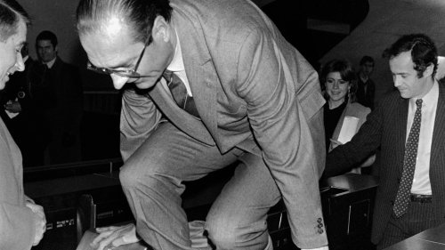 10 clichés rares de Jacques Chirac