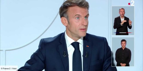 Emmanuel Macron au 20h : ce lapsus du président de la République qui n'est pas passé inaperçu (ZAPTV)