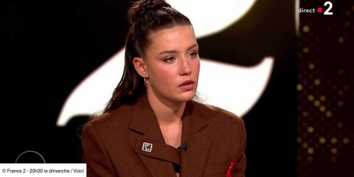 Adèle Exarchopoulos gênée par une demande de Gilles Lellouche dans 20h30 le dimanche (ZAPTV)