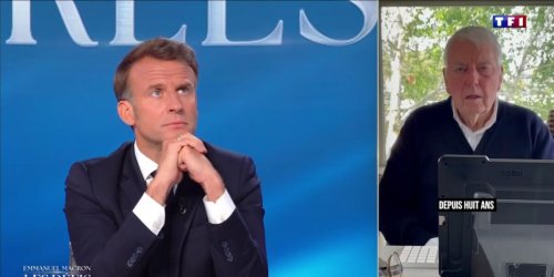 Privé de voix par la maladie de Charcot, Charles Biétry interpelle Emmanuel Macron lors de son prime sur TF1