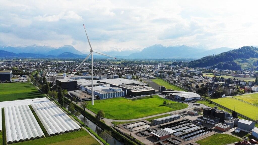 Denkbar knappes Ergebnis: Schweizer stimmen gegen Windrad bei Lustenau