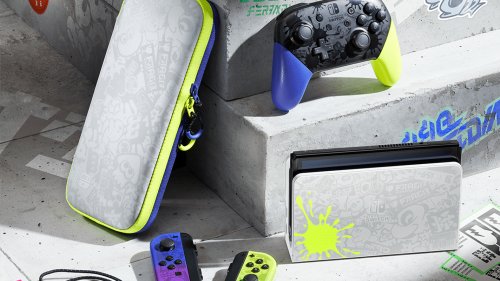 A New Nintendo Switch OLED Splatoon 3 Edition arriving on August 26th - Vooks