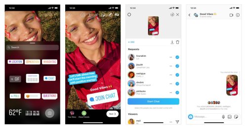 Instagram’s new Stories sticker lets you ask your followers to join a new group chat