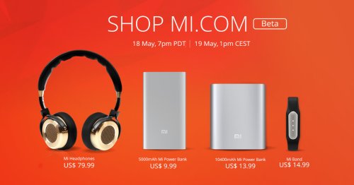 Xiaomi starts selling accessories online in US and Europe from today