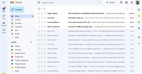 Gmail’s new look is about to appear for more people, even if they didn’t ask for it