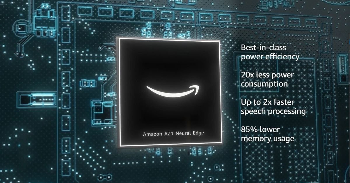Amazon’s AZ1 Neural Edge processor will make Alexa voice commands even faster